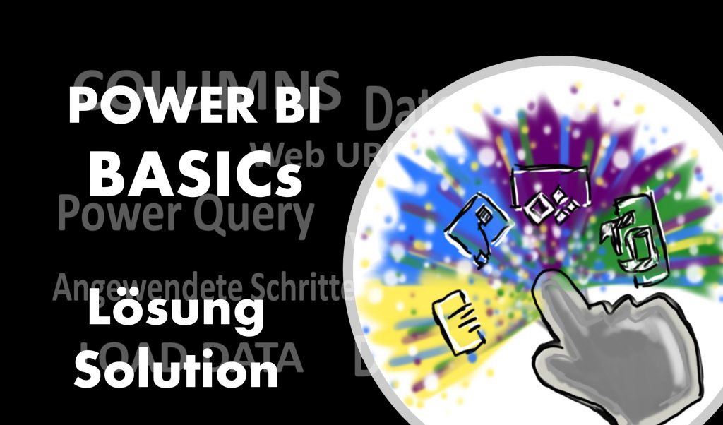 Power BI Grundlagenkurs: Lösung - basic course: solution