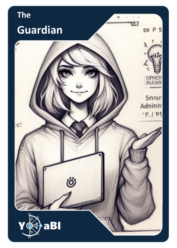 The Guardian role card