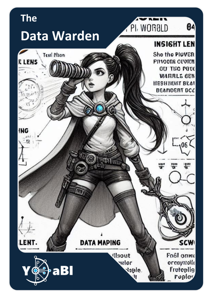 The Data Warden role card